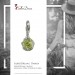 Silberdream SilberDream Charm Zirkonia Kugel grün Armband Anhänger FC200G Rabatte dieses Monats