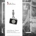 Silberdream SilberDream Glitzer Charm Fotoapparat schwarz Zirkonia Kristalle GSC560S Schlussverkauf