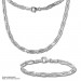 Silberdream SilberDream Collier Kette Blütenblatt 925 Silber 45cm Halskette Damen SDK428 Preisnachlass