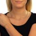 Silberdream SilberDream Collier Kette gedreht rose vergoldet 925 Silber Damen 45cm SDK21645E Heißer Verkauf