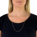 Silberdream SilberDream Ankerkette rosevergoldet 925er Silber 70cm Damen Kette SDK27170E Kauf eins, bekomm eins gratis