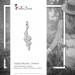 Silberdream SilberDream 925 Charm Schlange Zirkonia Armband Anhänger FC221W Begrenzte Freigabe