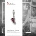 Silberdream SilberDream Glitzer Charm Sneaker lila Zirkonia Kristalle 925 GSC515V Neueste Stile