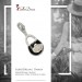 Silberdream SilberDream 925 Charm Tasche schwarz Armband Anhänger Silber FC3030S Nur für heute