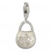 Silberdream SilberDream 925 Charm Tasche weiß Armband Anhänger FC3030W Sonderangebot der Fabrik