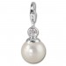 Silberdream SilberDream 925 Charm Perle weiß Armband Anhänger FC226W Bis zu 55% Rabatt