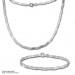 Silberdream SilberDream Collier Kette Design 925 Silber 45cm Halskette Damen SDK427 2025