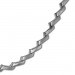 Silberdream SilberDream Collier Kette Zick-Zack 925er Silber 45cm Damen Kette SDK440J Fabrikpreis