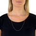 Silberdream SilberDream Veneziakette rosevergoldet 925er Silber 70cm Damen Kette SDK27270E Versandkostenfrei