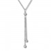 Silberdream SilberDream Collier Kette Zirkonia weiß 925er Silber Damen 45cm SDK27845J Exklusivangebot