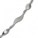 Silberdream SilberDream Collier Kette Wave 925 Silber 45cm Halskette SDK410 Saisonschlussverkauf
