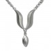 Silberdream SilberDream Collier Kette Wave 925 Silber 45cm Halskette SDK410 Saisonschlussverkauf