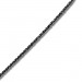 Silberdream SilberDream Kette Kugelspirale 42cm - 47cm schwarz 925er Silber Damen SDK29342S Neuheiten