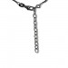Silberdream SilberDream Kette Kugelspirale 42cm - 47cm schwarz 925er Silber Damen SDK29342S Neuheiten
