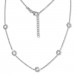Silberdream SilberDream Collier Kette Blümchen 925 Sterling Silber 44cm - 47cm SDK11444J Sonderangebote