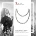 Silberdream SilberDream Collier Tropfen 925 Silber cutt matt 45cm Kette SDK4794O Super Sparpreis