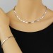 Silberdream SilberDream Collier Kette Fantasie 925 Silber 45cm Halskette Damen SDK468J Riesige Rabatte