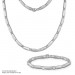 Silberdream SilberDream Collier Kette matt Zirkonia weiß 925er Silber 45cm SDK447W Versandkostenfrei