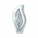 Silberdream SilberDream Creole Leaf Zirkonia weiß 925 Sterling Silber Damen SDO4356W Flash Sale