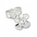 Silberdream SilberDream Ohrringe Blume weiß 925 Silber Ohrstecker SDO508W Online Shopping