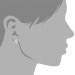 Silberdream SilberDream Ohrringe Blume weiß 925 Silber Ohrstecker SDO508W Online Shopping