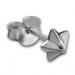 Silberdream SilberDream Ohrstecker Niete Stern 925 Sterling Silber Ohrring SDO8209J Lagerräumung