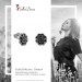 Silberdream SilberDream Ohrstecker Blume Zirkonia schwarz 925er Silber Damen SDO8519S Zeitlich begrenztes Angebot