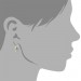 Silberdream SilberDream Creole Herz Zirkonia weiß 925 Silber Ohrring SDO310W Wochenangebot
