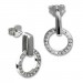 Silberdream SilberDream Glitzer Ohrstecker Circle Zirkonia weiß 925 Silber Ohrring GSO508W Begrenzte Freigabe
