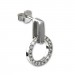 Silberdream SilberDream Glitzer Ohrstecker Circle Zirkonia weiß 925 Silber Ohrring GSO508W Begrenzte Freigabe
