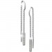 Silberdream SilberDream Glitzer Ohrhänger Stab Zirkonia weiß 925er Silber Ohrring GSO478W Letzte 3 Tage