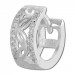 Silberdream SilberDream Creole Senses Zirkonia weiß 925 Sterling Silber Damen SDO4266W JETZT KAUFEN