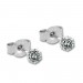 Silberdream SilberDream Ohrstecker 3er Set Zirkonia weiß 925 Silber Ohrring SDS813W Letzter Tag