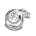 Silberdream SilberDream Ohrring Kreise Zirkonia weiß 925 Silber Ohrstecker SDO542W Zeitbegrenzte Promotion