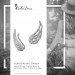 Silberdream SilberDream Ear Cuff Flügel Zirkonia Ohrringe Ohrklemme 925 Silber GSO410W Super Rabatt