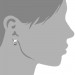 Silberdream SilberDream Creole Matt klein 12mm 925 Sterling Silber Ohrring SDO333M2 zollfrei