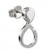 Silberdream SilberDream Glitzer Ohrstecker Tropfen Zirkonia 925 Silber Ohrring GSO505W 50% Rabatt für begrenzte Zeit