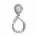 Silberdream SilberDream Glitzer Ohrstecker Tropfen Zirkonia 925 Silber Ohrring GSO505W 50% Rabatt für begrenzte Zeit