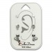 Silberdream SilberDream Ohrstecker 3er Set Zirkonia, Fischgräte, Katze 925 Ohrring SDS625WS Online