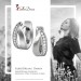 Silberdream SilberDream Creole Basic Zirkonia weiß 925 Sterling Silber Damen SDO4324W Auslauf
