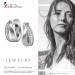 Silberdream SilberDream Creole Basic Zirkonia weiß 925 Sterling Silber Damen SDO4324W Auslauf
