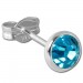 Silberdream SilberDream Ohrring Zirkonia türkis 5mm 925 Silber Ohrstecker SDO5535T Blitzverkäufe