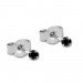Silberdream SilberDream Ohrstecker 3er Set Zirkonia schwarz 925 Silber Ohrring SDS812S Fabrikpreis