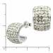 Silberdream SilberDream Glitzer Creole Beauty Preciosa Kristalle weiß GSO009W Saisonschlussverkauf