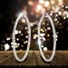 Silberdream SilberDream Creole Diamantschliff 6cm 925 Sterling Silber Damen Ohrring SDO67366 Weihnachtsangebot