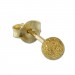 Silberdream SilberDream Ohrstecker vergoldet Kugel 3mm diamantiert 925er Ohrring SDO9513Y Lagerräumung