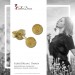 Silberdream SilberDream Ohrstecker vergoldet Kugel 3mm diamantiert 925er Ohrring SDO9513Y Lagerräumung