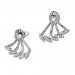 Silberdream SilberDream Ohrstecker Dangle Ear Cuff Zirkonia weiß 925 Silber Ohrringe GSO438W Neueste Mode