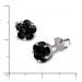 Silberdream SilberDream Ohrringe Blume 6mm Zirkonia schwarz Silber Ohrstecker SDO736S Wochenangebot