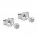 Silberdream SilberDream Ohrstecker 3er Set Kugel matt 925 Silber Ohrring SDS811M Neueste Stile